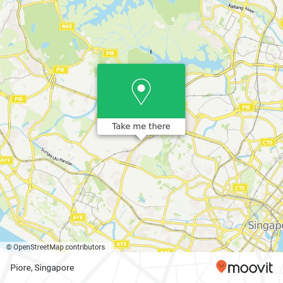 Piore, 3 Queen's Rd Singapore 260003地图