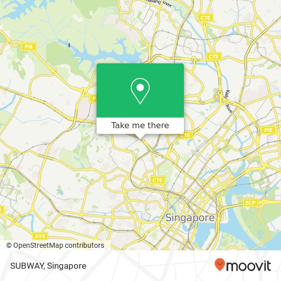 SUBWAY, 271 Bukit Timah Rd Singapore 259708地图