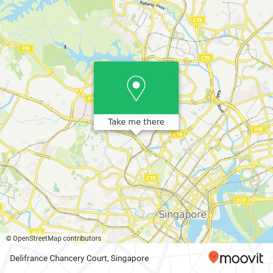 Delifrance Chancery Court, Dunearn Rd Singapore 309433地图