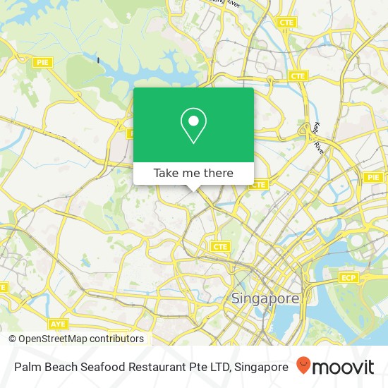 Palm Beach Seafood Restaurant Pte LTD, 5 Balmoral Cres Singapore 259895 map