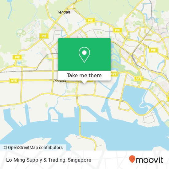 Lo-Ming Supply & Trading, 6 Jalan Pesawat Singapore 61 map