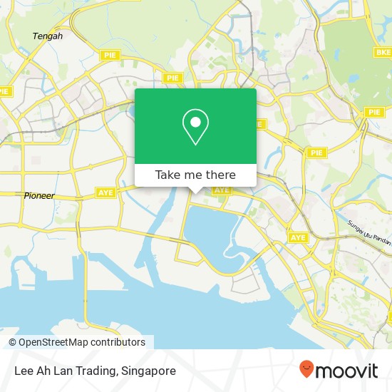 Lee Ah Lan Trading, 61 Teban Gardens Rd Singapore 600061地图