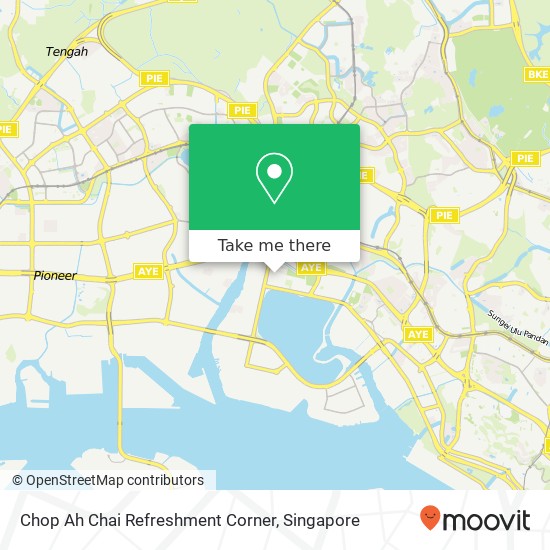 Chop Ah Chai Refreshment Corner, Teban Gardens Rd Singapore 60地图