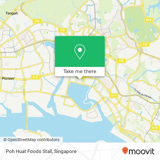 Poh Huat Foods Stall, 39 Teban Gardens Rd Singapore 600039地图