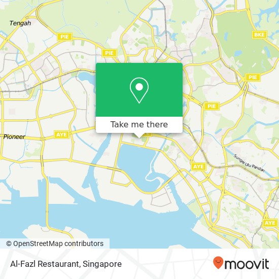 Al-Fazl Restaurant, 39 Teban Gardens Rd Singapore 600039地图