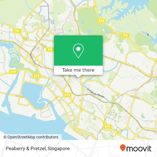 Peaberry & Pretzel, Clementi St 12 Singapore 120106地图