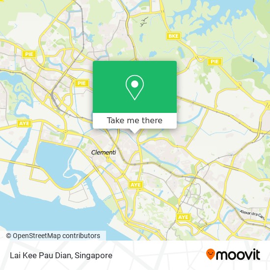 Lai Kee Pau Dian map