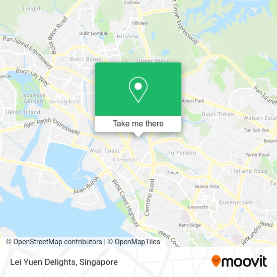 Lei Yuen Delights map