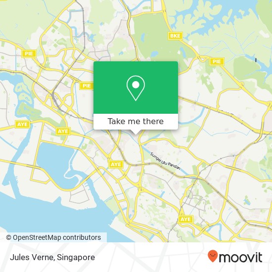Jules Verne, Clementi St 12 Singapore 12 map