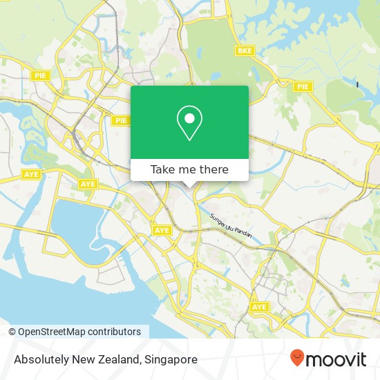 Absolutely New Zealand, 106 Clementi St 12 Singapore 12 map