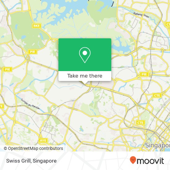 Swiss Grill, Bukit Timah Rd Singapore map