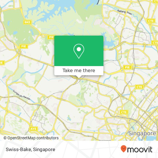 Swiss-Bake, 501 Bukit Timah Rd Singapore 25地图