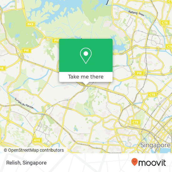 Relish, Bukit Timah Rd Singapore 25地图