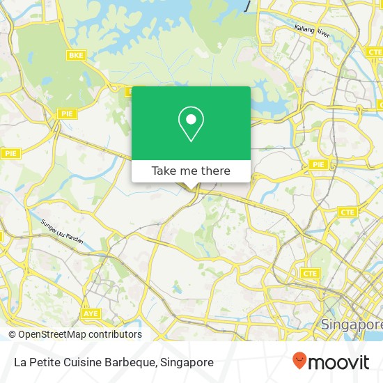 La Petite Cuisine Barbeque, 551 Bukit Timah Rd Singapore 26地图