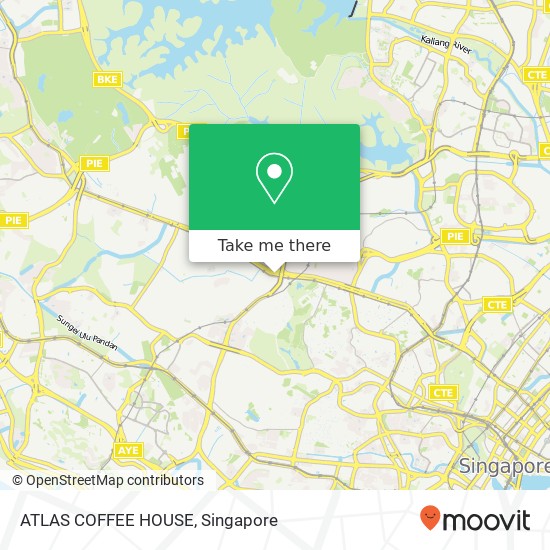 ATLAS COFFEE HOUSE, Bukit Timah Upas Singapore 26 map