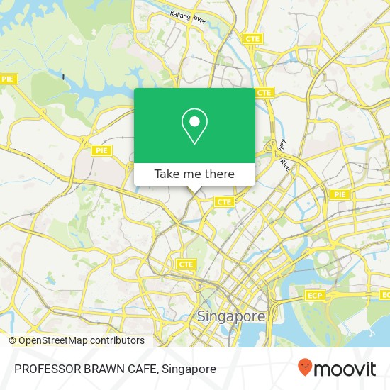 PROFESSOR BRAWN CAFE, 238 Thomson Rd Singapore 30地图