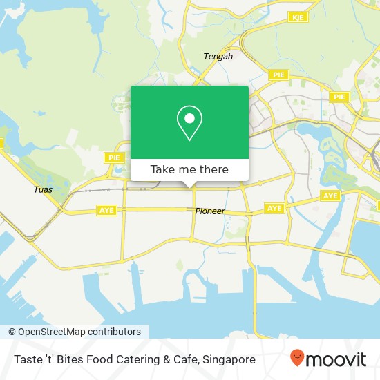 Taste 't' Bites Food Catering & Cafe, 15 Pioneer Rd N Singapore 628464 map
