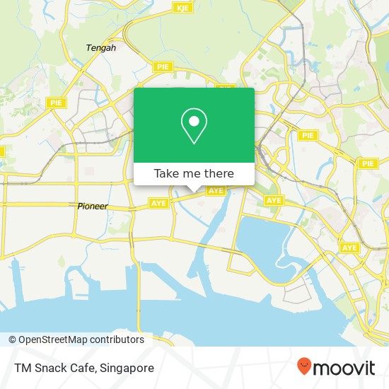 TM Snack Cafe, Jalan Ahmad Ibrahim Singapore 61 map