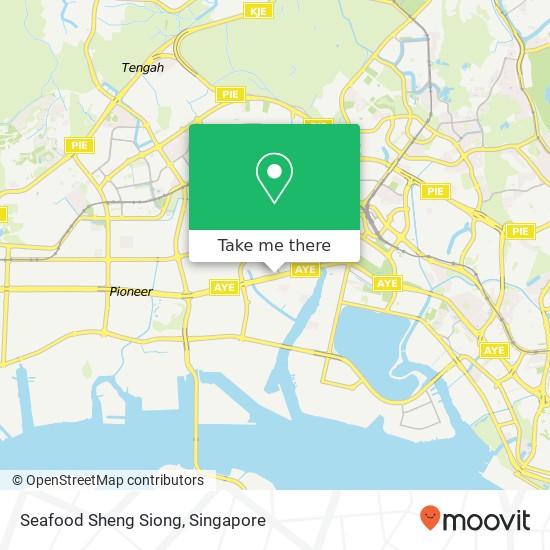 Seafood Sheng Siong, Jalan Ahmad Ibrahim Singapore 61 map