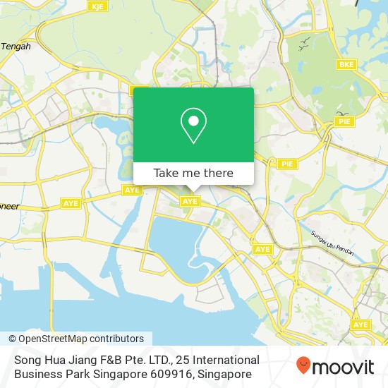 Song Hua Jiang F&B Pte. LTD., 25 International Business Park Singapore 609916 map