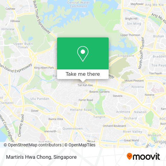 Martin's Hwa Chong map