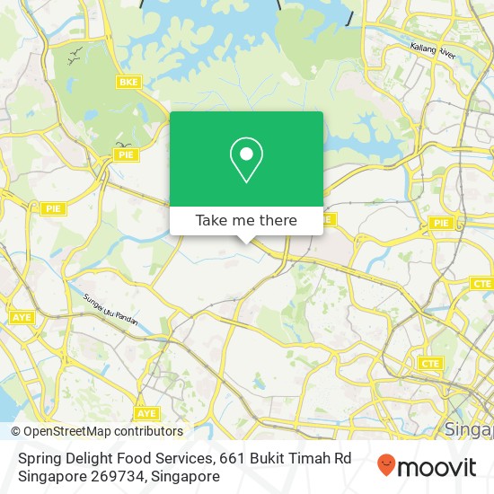 Spring Delight Food Services, 661 Bukit Timah Rd Singapore 269734 map