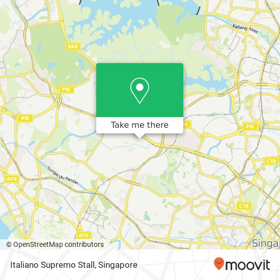 Italiano Supremo Stall, Bukit Timah Rd Singapore 269734地图