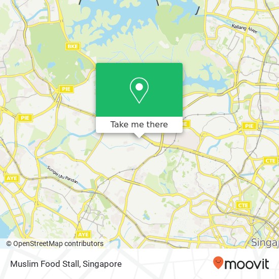 Muslim Food Stall, Bukit Timah Rd Singapore 269734地图