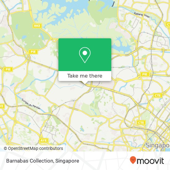 Barnabas Collection, Bukit Timah Rd Singapore 26 map