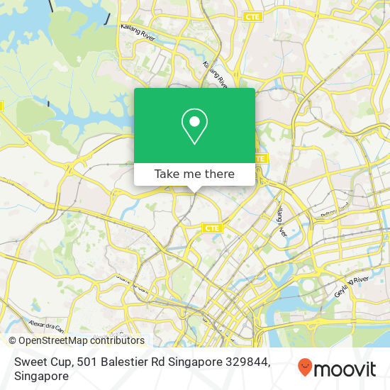 Sweet Cup, 501 Balestier Rd Singapore 329844 map