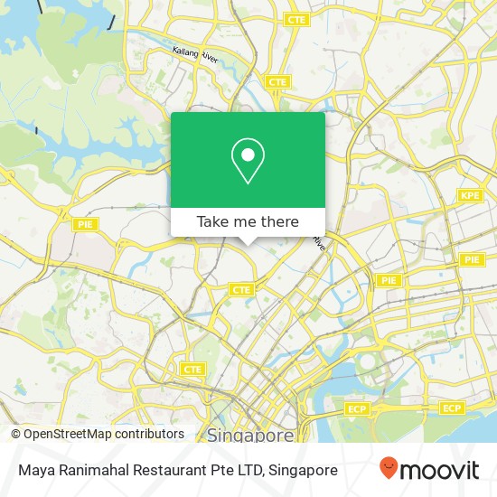Maya Ranimahal Restaurant Pte LTD, 6 Jalan Ampas Singapore 329507地图