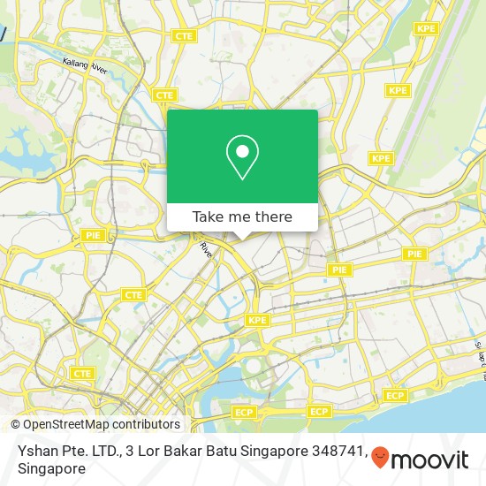 Yshan Pte. LTD., 3 Lor Bakar Batu Singapore 348741地图