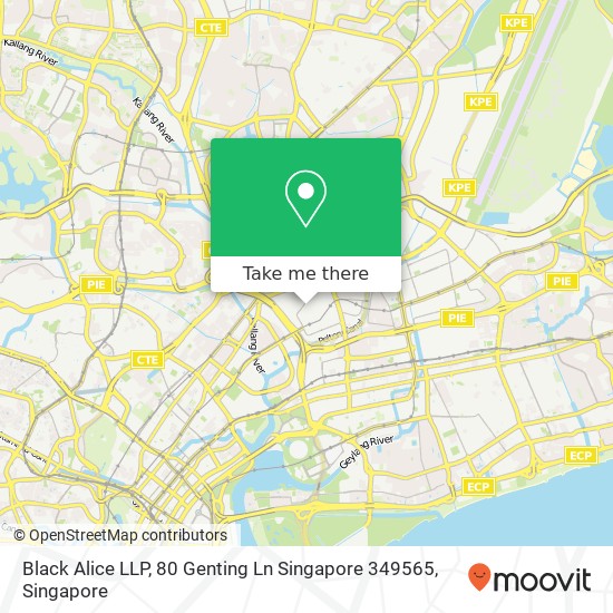 Black Alice LLP, 80 Genting Ln Singapore 349565 map