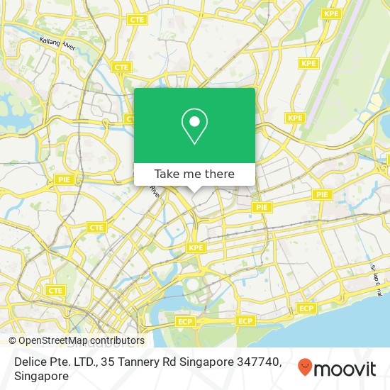Delice Pte. LTD., 35 Tannery Rd Singapore 347740 map