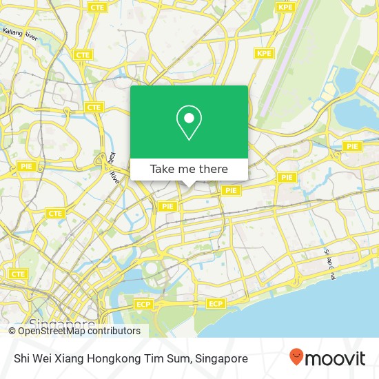 Shi Wei Xiang Hongkong Tim Sum, KPE Singapore map