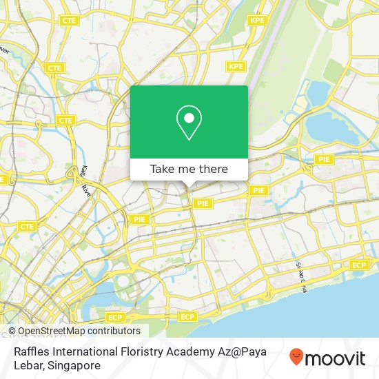 Raffles International Floristry Academy Az@Paya Lebar, 140 Paya Lebar Rd Singapore map