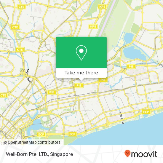 Well-Born Pte. LTD., 10 Ubi Cres Singapore 408564地图