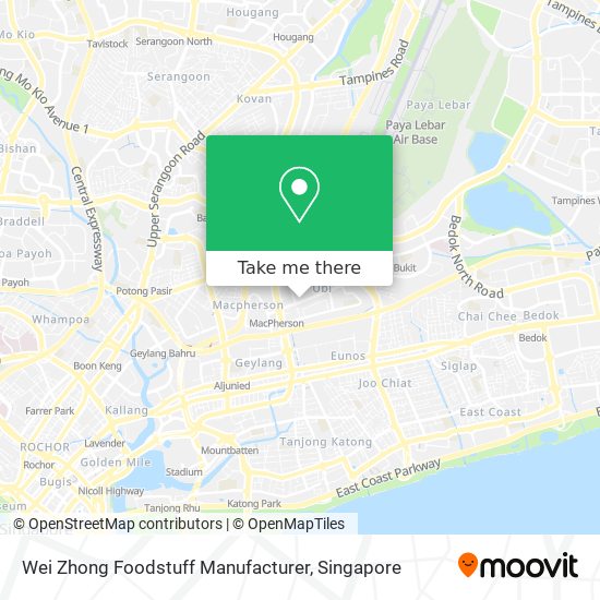 Wei Zhong Foodstuff Manufacturer map