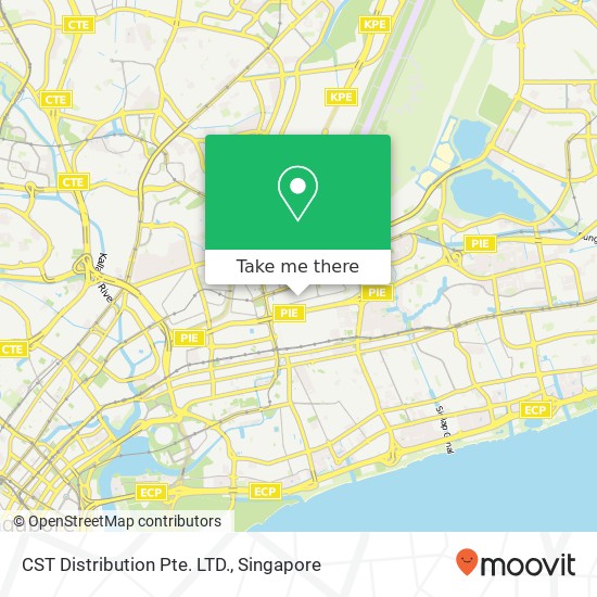 CST Distribution Pte. LTD., 10 Ubi Cres Singapore 408564 map