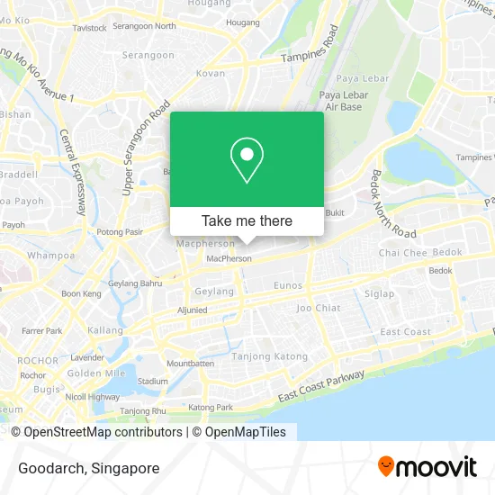 Goodarch map