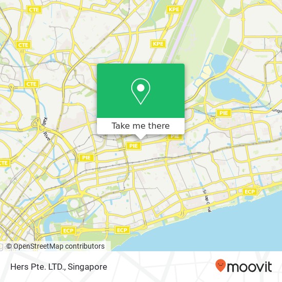 Hers Pte. LTD., 53 Ubi Ave 1 Singapore map
