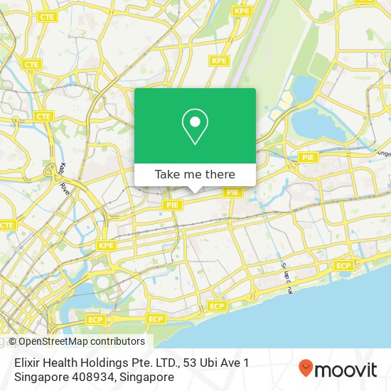 Elixir Health Holdings Pte. LTD., 53 Ubi Ave 1 Singapore 408934地图