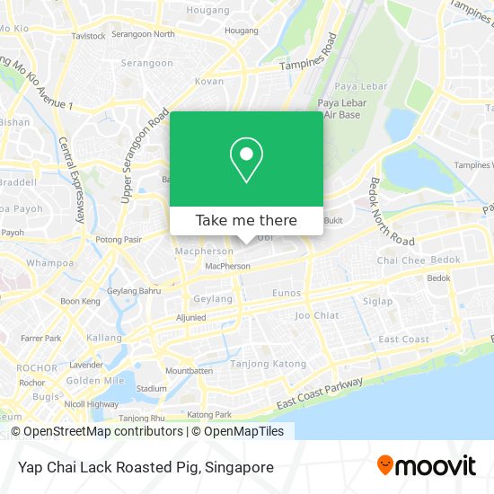Yap Chai Lack Roasted Pig map