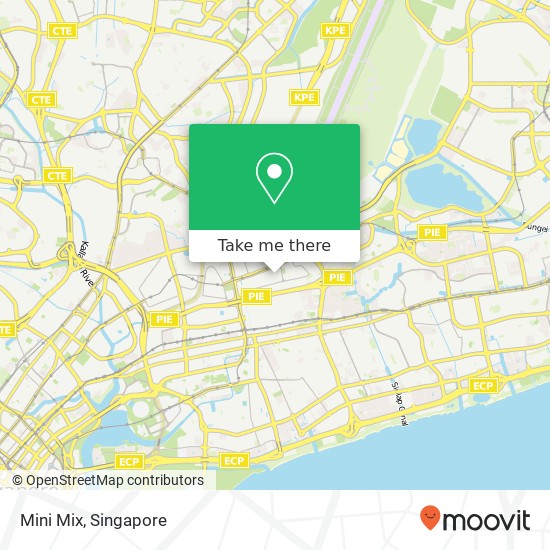 Mini Mix, 60 Ubi Cres Singapore 408569地图