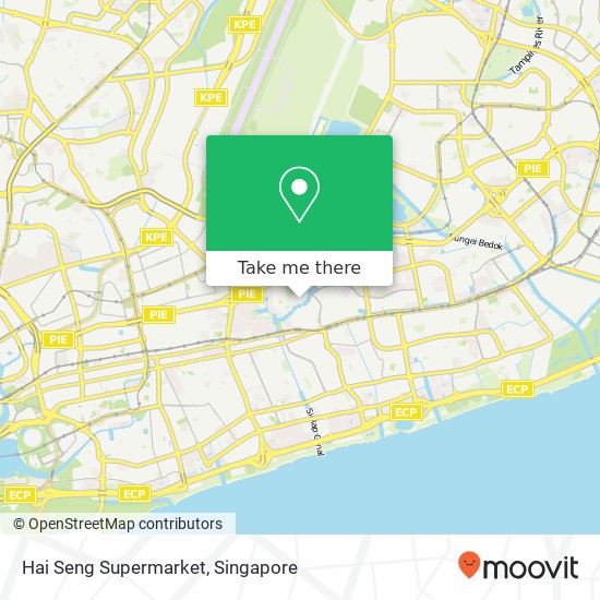 Hai Seng Supermarket, 84 Jalan Senang Singapore 41地图