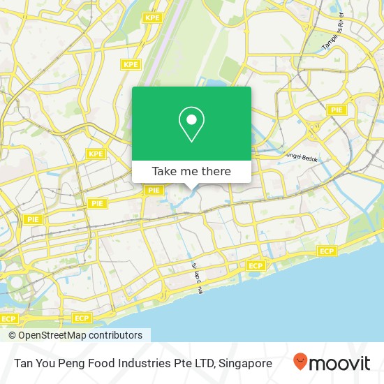 Tan You Peng Food Industries Pte LTD, 94J Jalan Senang Singapore 418476 map