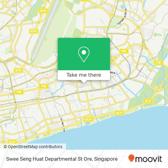 Swee Seng Huat Departmental St Ore, 416 Bedok North Ave 2 Singapore 460416 map