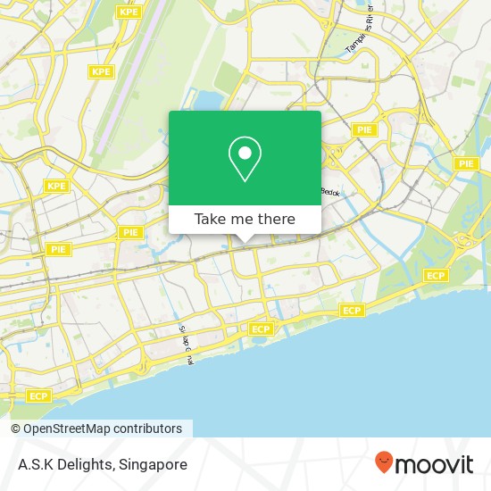 A.S.K Delights, Singapore map