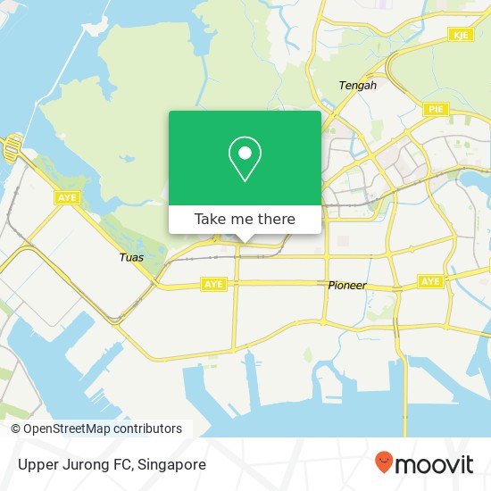 Upper Jurong FC, Singapore map