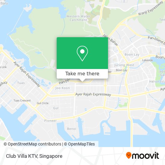 Club Villa KTV map